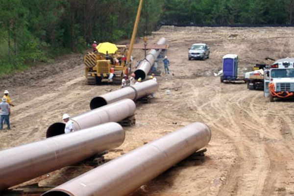 Tiger Expansion Pipeline, 20 miles of 42